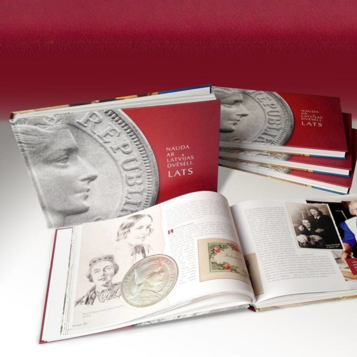 Grāmata "Nauda ar Latvijas dvēseli. Lats"